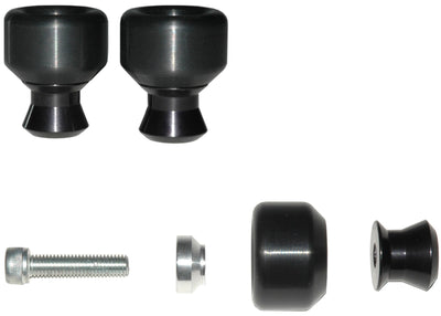 Vortex Racing Swingarm Slider Spools 6mm- Black