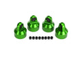 SHOCK CAPS ALUMINUM (GREEN-ANODIZE