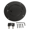 Black Locking Fuel Door for 1997-2006 Jeep TJ Wrangler RT Off Road