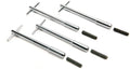 Valve Cover T-Bar Wing Bolts with 5/16-18 Threads T-Bar Style Wing bolt For Valve Covers. Set of 4 pieces. 5/16 -18 threads x 5-3/8 Inch Long Mr Gasket
