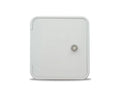 FUEL HATCH W/OVAL BACK KEY LOCK POLAR WHITE