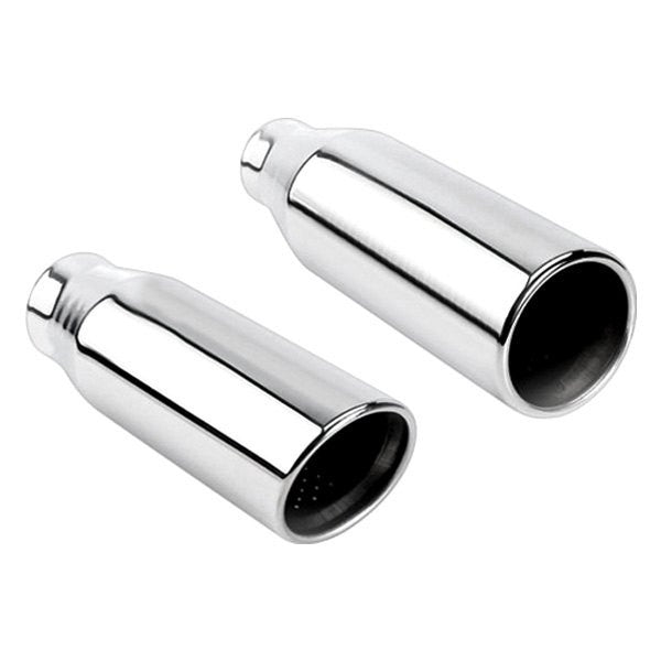 12IN SUV RESONATED ANGLE SS EXHAUST TIP 2.25IN ID / 4.00IN OD