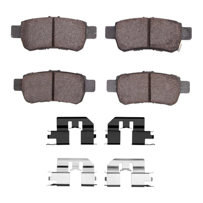 R1 2005-2010 Honda Odyssey Rear R1 Ceramic Pads & Hardware Kit