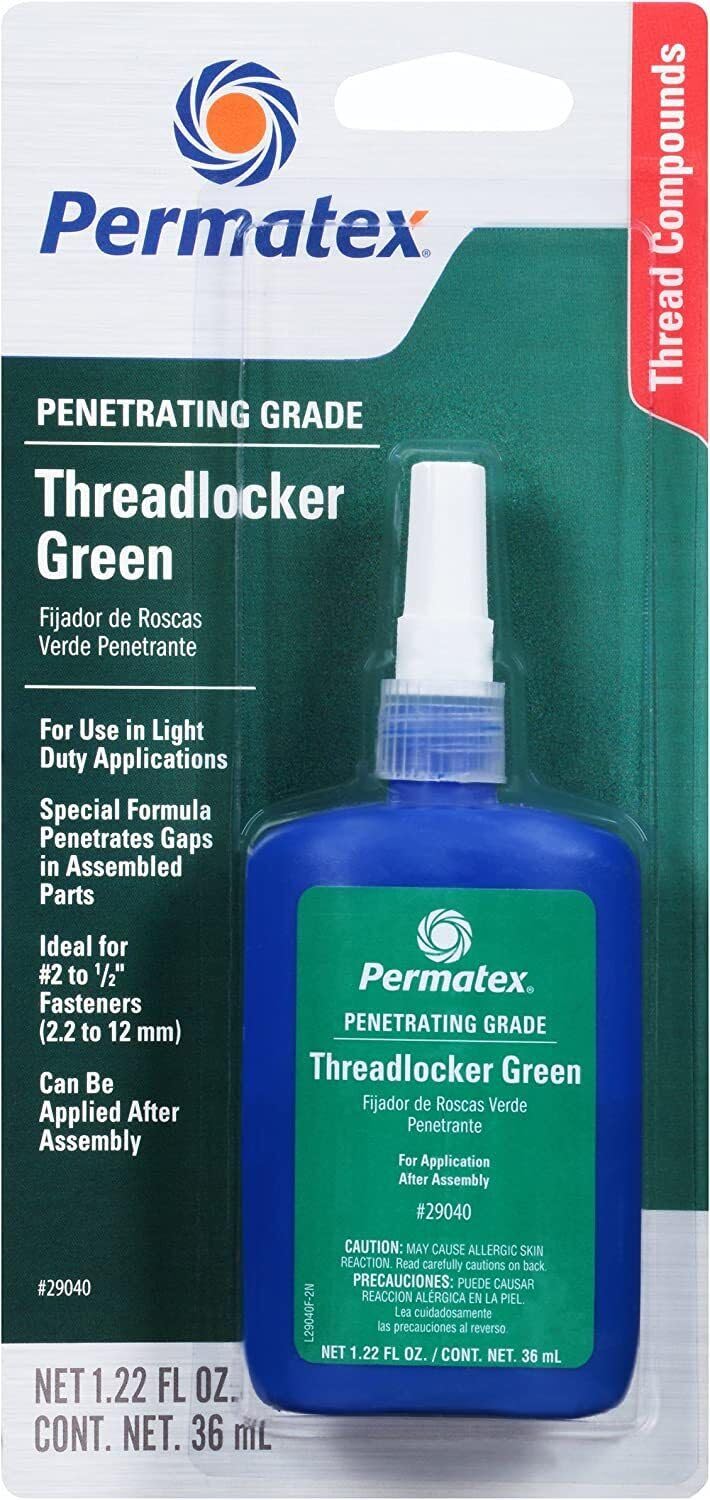 PENETRATING GRADE THREADLOCKER GREEN 36ML TUBE