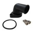 BLACK ALUMINUM SB CHEVY O-RING WATE