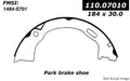 CENTRIC BRAKE SHOES