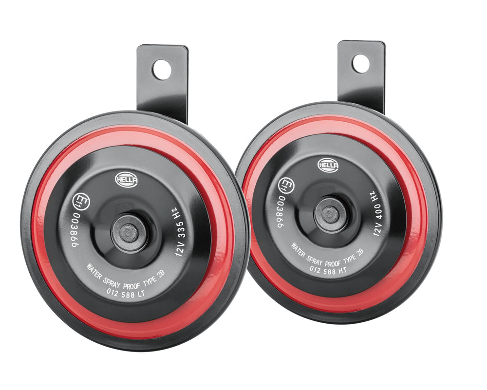 HORN 12V 335/400HZ RED
