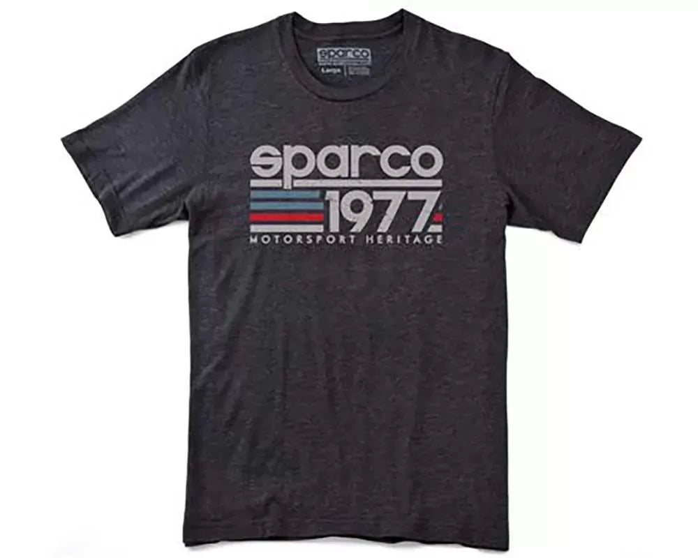 Sparco T-Shirt Vintage 77 Gry Med