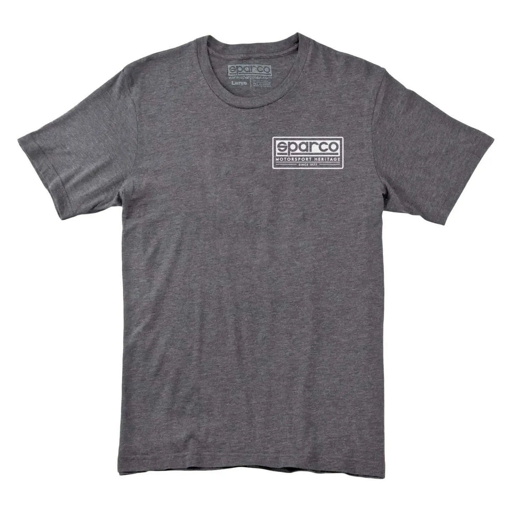 Sparco T-Shirt Heritage Tri Gry Sml