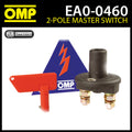 Master Disconnect Switch 2 Pole w/ Removable Key