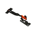 BuiltRight Industries 09-20 Ford F-150/Raptor (09-14 SuperCrew Only) Rear Seat Release - Black Strap