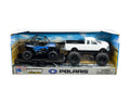 New Ray Toys Pickup Toy Hauler with Polaris RZR XP1000 EPS