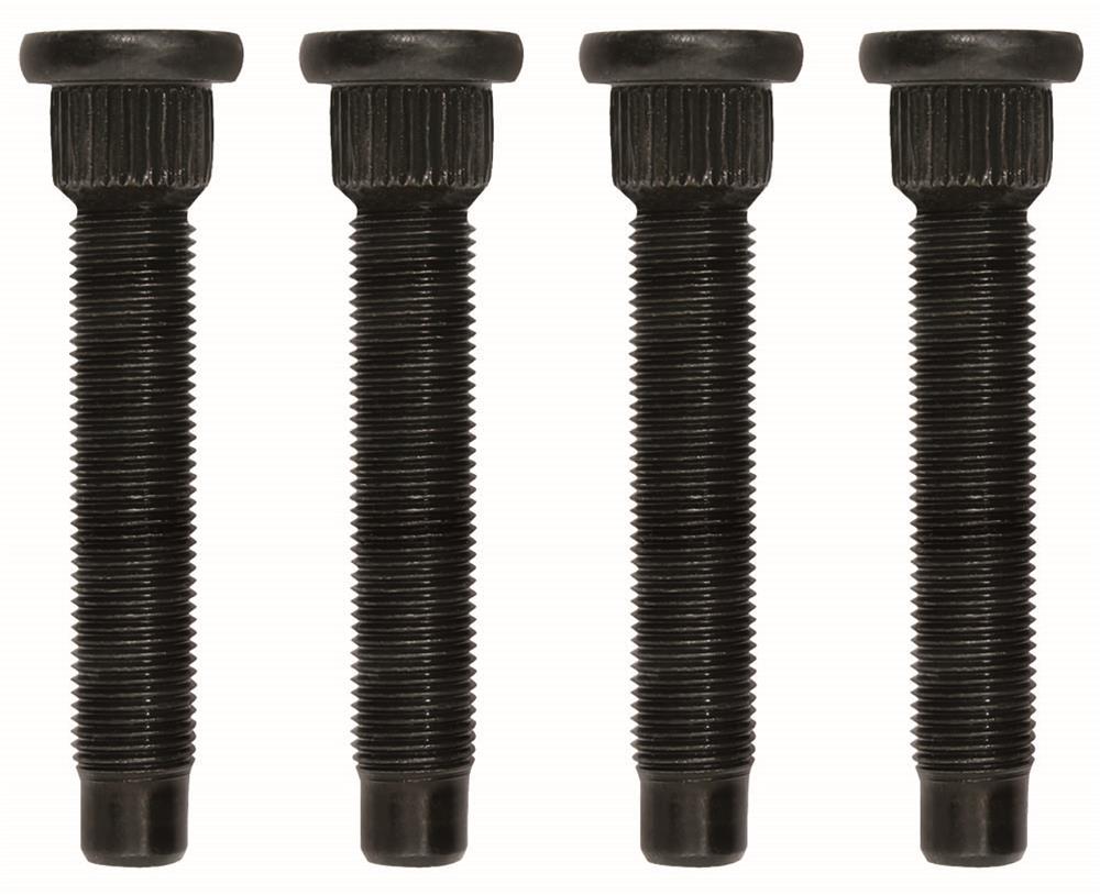 Moroso Press-In Wheel Studs - 12mm x 1.5 x 3.25in - 4 Pack