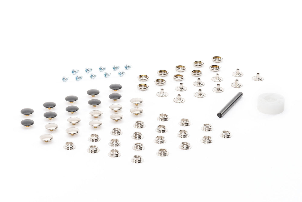 Jeep 1955-1983 CJ5; 1976-1986 CJ7; 1987-1995 Wrangler YJ; NOTE Use to replace snaps on body tub or on upper door rails