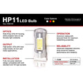 Diode Dynamics 3157 LED Bulb HP11 LED - Amber (Single)