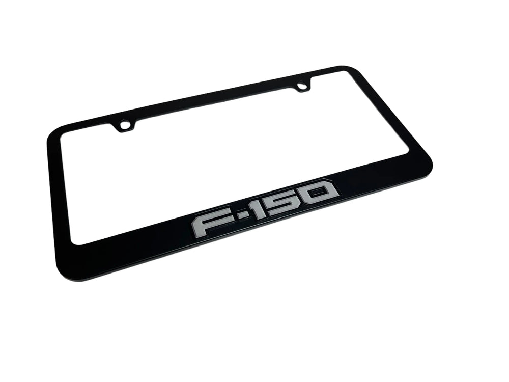 21C F50 BADGE BLACK LICENSE PLATE FRAME