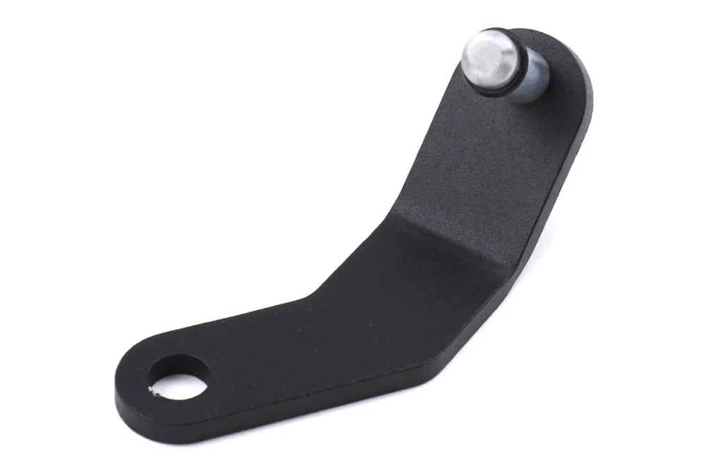 IAG Driver Side Floor Mat Bracket for 2002-07 Subaru WRX / STI (Black Finish)