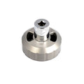 SOCKET FOR 114 000 650 AND 114 000 760 ANODIZED BILLET ALUMINUM