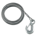 WINCH CABLE 3/16IN X 25 GALVANIZED; 4200 LBS BREAKING STRENGTH