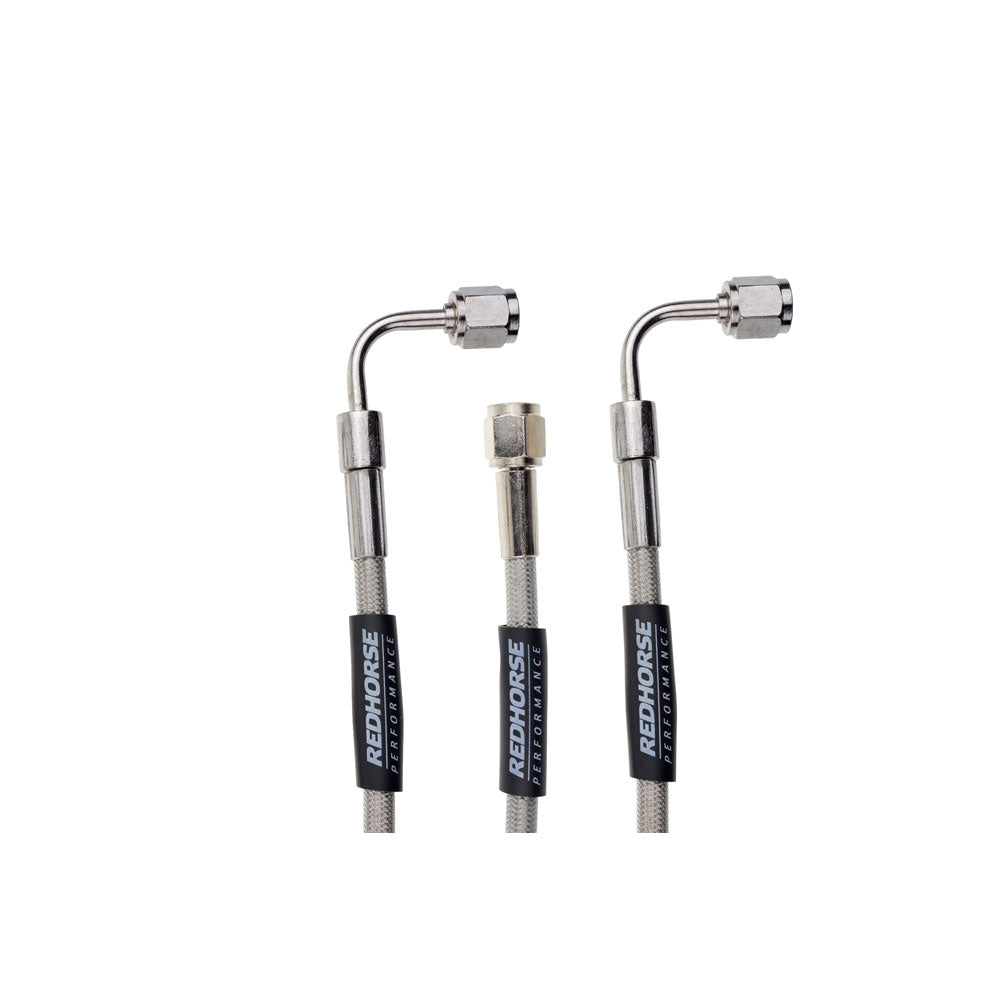 STRAIGHT 3 TO 90 DEGREE 3 36IN PRE ASSEMBLED BRAKE LINE