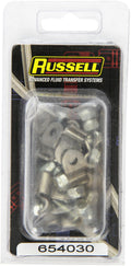 Russell Performance Stainless Steel Brake Line Clamps (12 pcs.)
