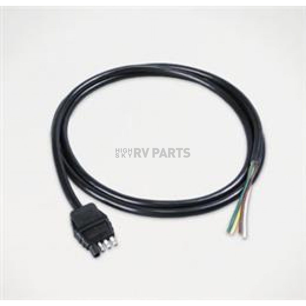 4FLAT TRAILER END CONNECTOR 14FT JACKETED CABLE