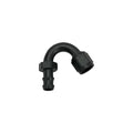 12 150 DEGREE AN/JIC HOSE END PUSH LOCK BLACK