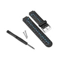 BLACK/BLUE WATCH BAND