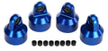 SHOCK CAPS ALUMINUM (BLUE-ANO