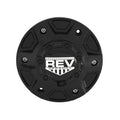 REV WHEELS 895 CAP GLOSS BLACK 6 LUG