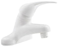 SINGLE LEVER RV LAVATORY FAUCET WHITE