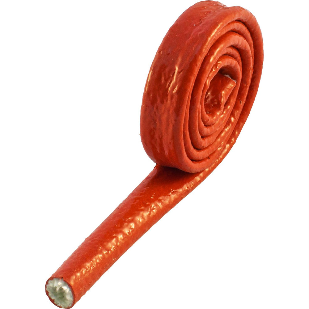 SILICONE COATED FIRE HEAT SHIELD SLEEVE FOR FUEL LINES BRAKE LINES WIRE LOOMS