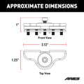 UNI, CLAMP-ON, SS, BASE-MOUNT BRKTS
