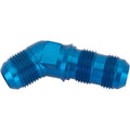 Fragola -10AN x 45 Degree Bulkhead - Black