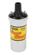 Ignition Coil Yellow 42000V 1.4 Ohm Primary Points Up To 6500 Rpm The 8140 Super Stock Ignition Coil Is A Canister Style Coil That Works With Oe Ignitions And Computers ACCEL