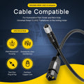 MKR-US2-8,US2 TO 7 PIN ADPTR CABLE