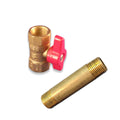BRASS BALL VALVE ASSEMBLY W/FITTING