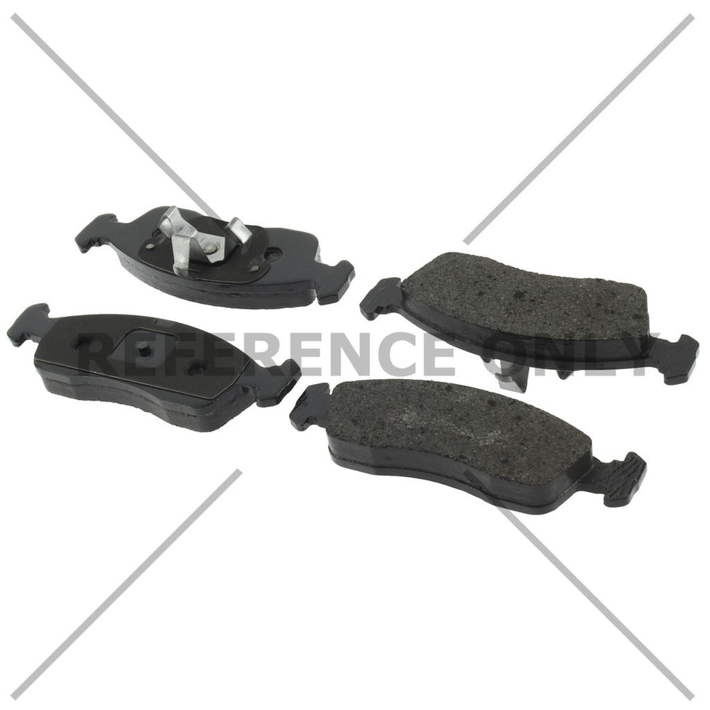 Centric 14-17 Fiat Uno C-TEK Semi-Metallic Brake Pads w/Shims - Front