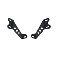 ~(2 lbs. 8X3X3)~ Jeep Hood Light Bar Bracket 20 Inch Black Powdercoat Quake LED