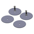 ~(10 lbs. 6X4X4)~ Jeep Wrangler Rear Coil Spring Retainer Kit 1997-2006 TJ/LJ