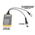Rugged Radios Nitro Bee Xtreme to 5-pin Car Harness or Headset - Adapter