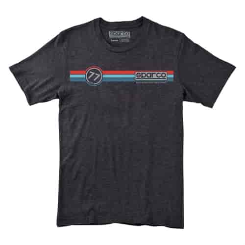 Sparco T-Shirt Circuit Tri Charcoal Large