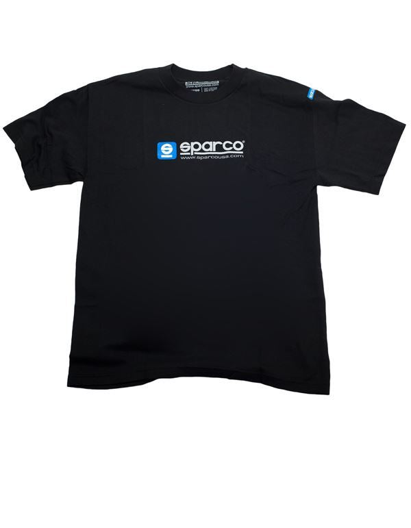 Sparco T-Shirt WWW Tri Black XLrg