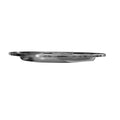 K&N Metal Base Plate 14in OD 5-1/8in Flange Chrome Finish