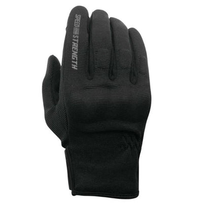 Speed and Strength Speed Society Gloves Black Womens - XL