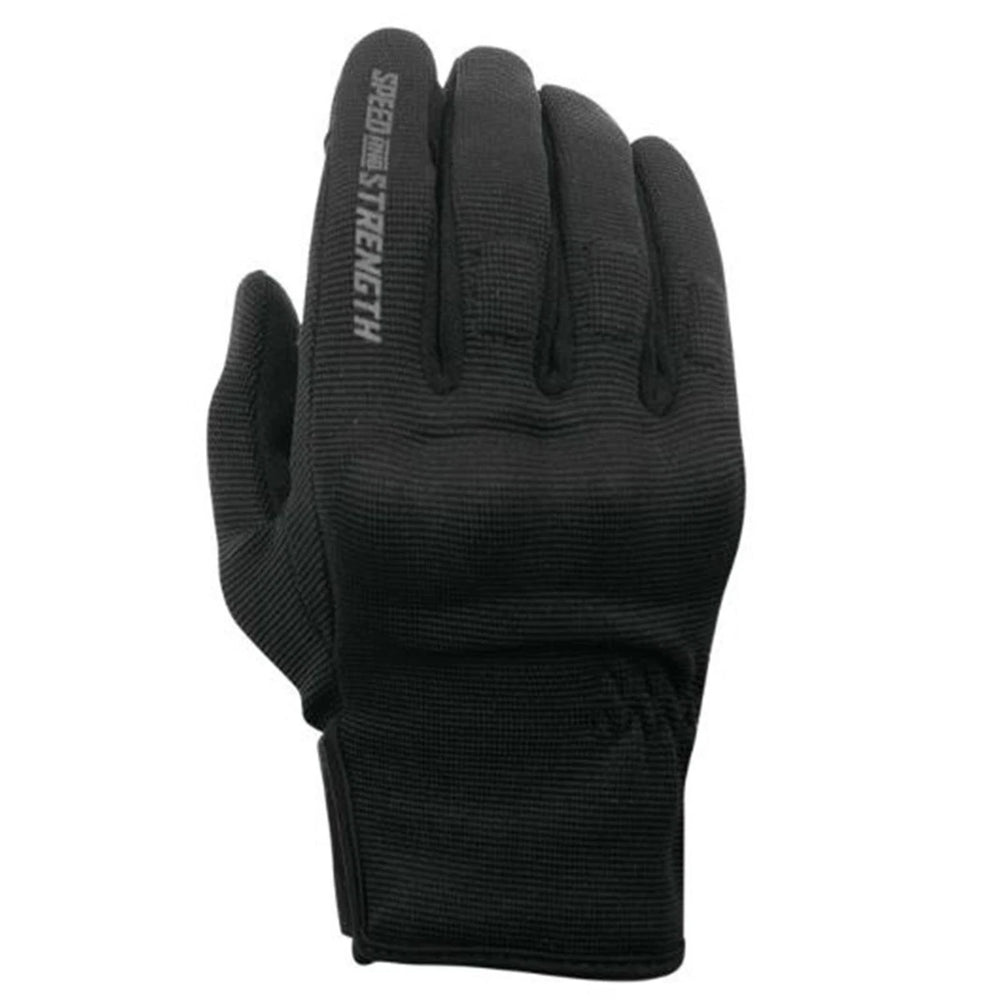 Speed and Strength Speed Society Gloves Black Womens - XL