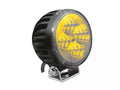 Raxiom Axial 3-In 4-LED Yellow Beam Round Light Flood Beam Universal (Some Adaptation Required)