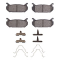 R1 93-02 Ford Probe Rear Ceramic Pads & Hardware Kit