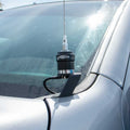 Rugged Radios A-Pillar Antenna Mount Ford F-Series Chevy GMC Silverado Dodge Ram Passenger Side