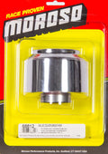 Moroso Filtered Valve Cover Breather - Clamp-On - Half Hood - 1.5in ID